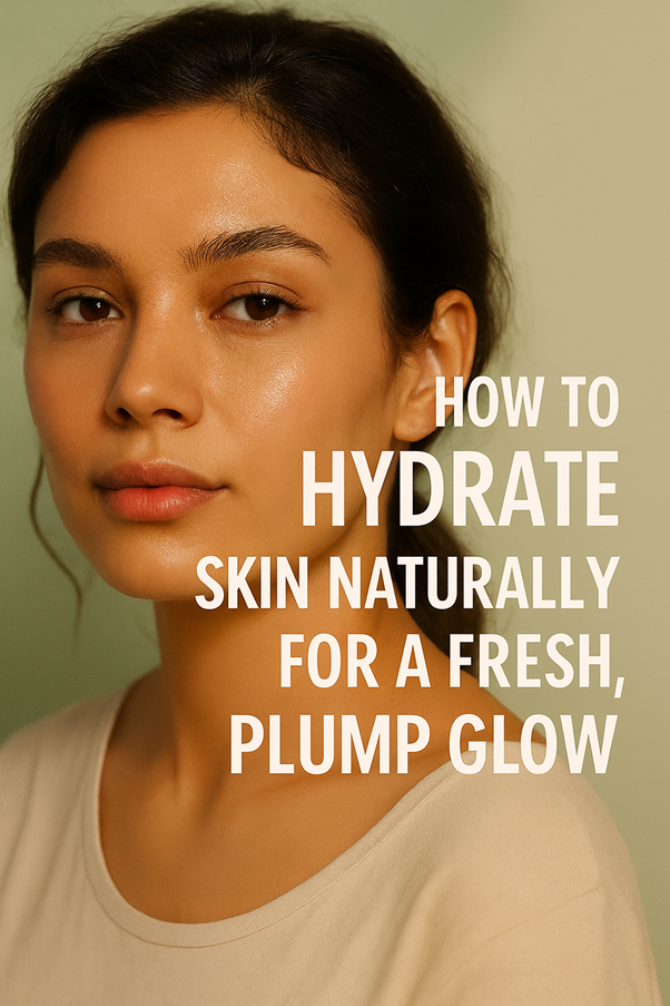 HOW TO HYDRATE SKIN NATURALLY FOR A FRESH, PLUMP GLOW