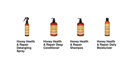 Happi: Urban Hydration Honey Health & Repair Range