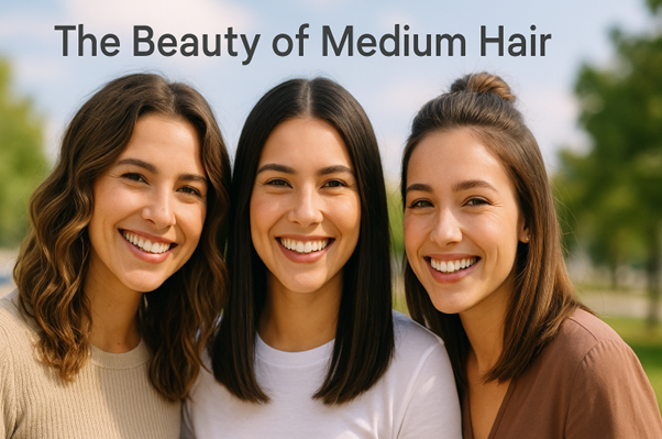 THE BEAUTY AND VERSATILITY OF MEDIUM HAIR