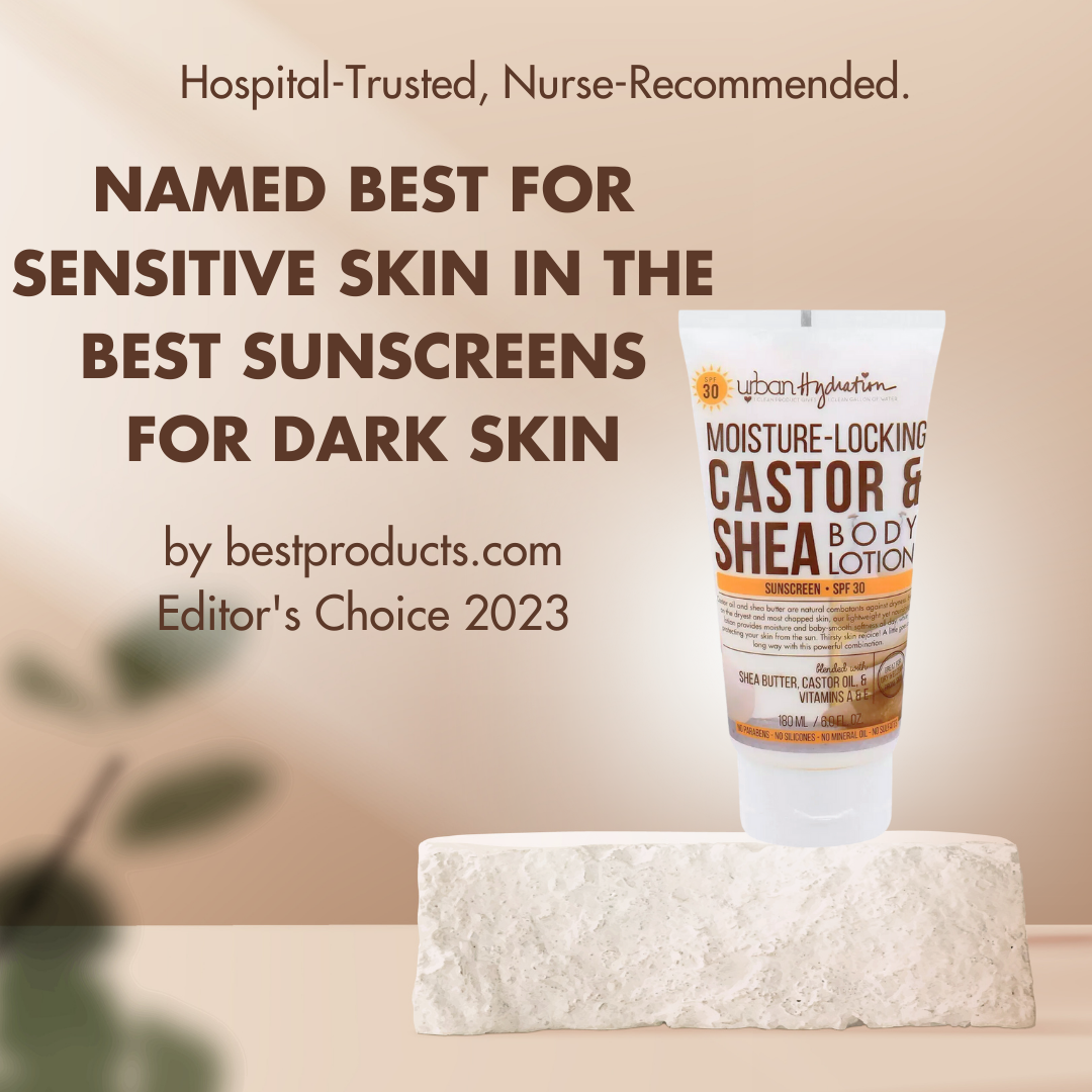 Castor & Shea Sunscreen named "Best for Sensitive Skin" on bestproducts.com