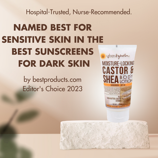 Castor & Shea Sunscreen named "Best for Sensitive Skin" on bestproducts.com