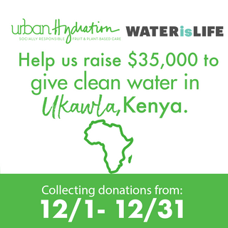 Urban Hydration Launches their "Giving Tuesday" Campaign!