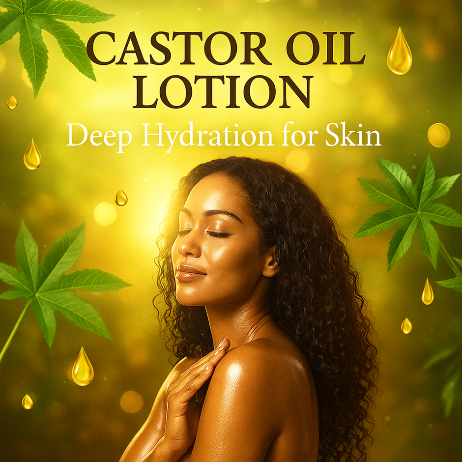 CASTOR OIL LOTION: DEEP HYDRATION FOR SKIN