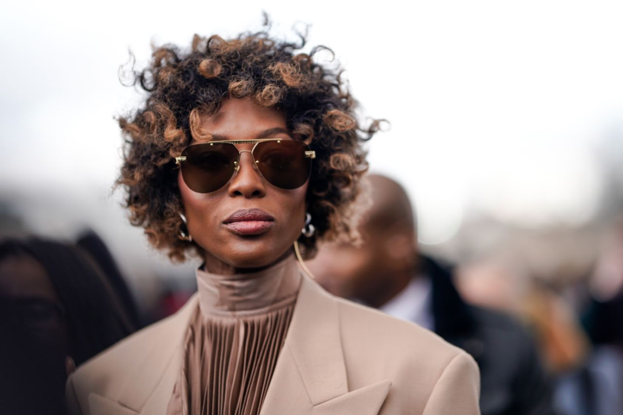 Naomi Campbell's Natural Curls Came Out to Slay!