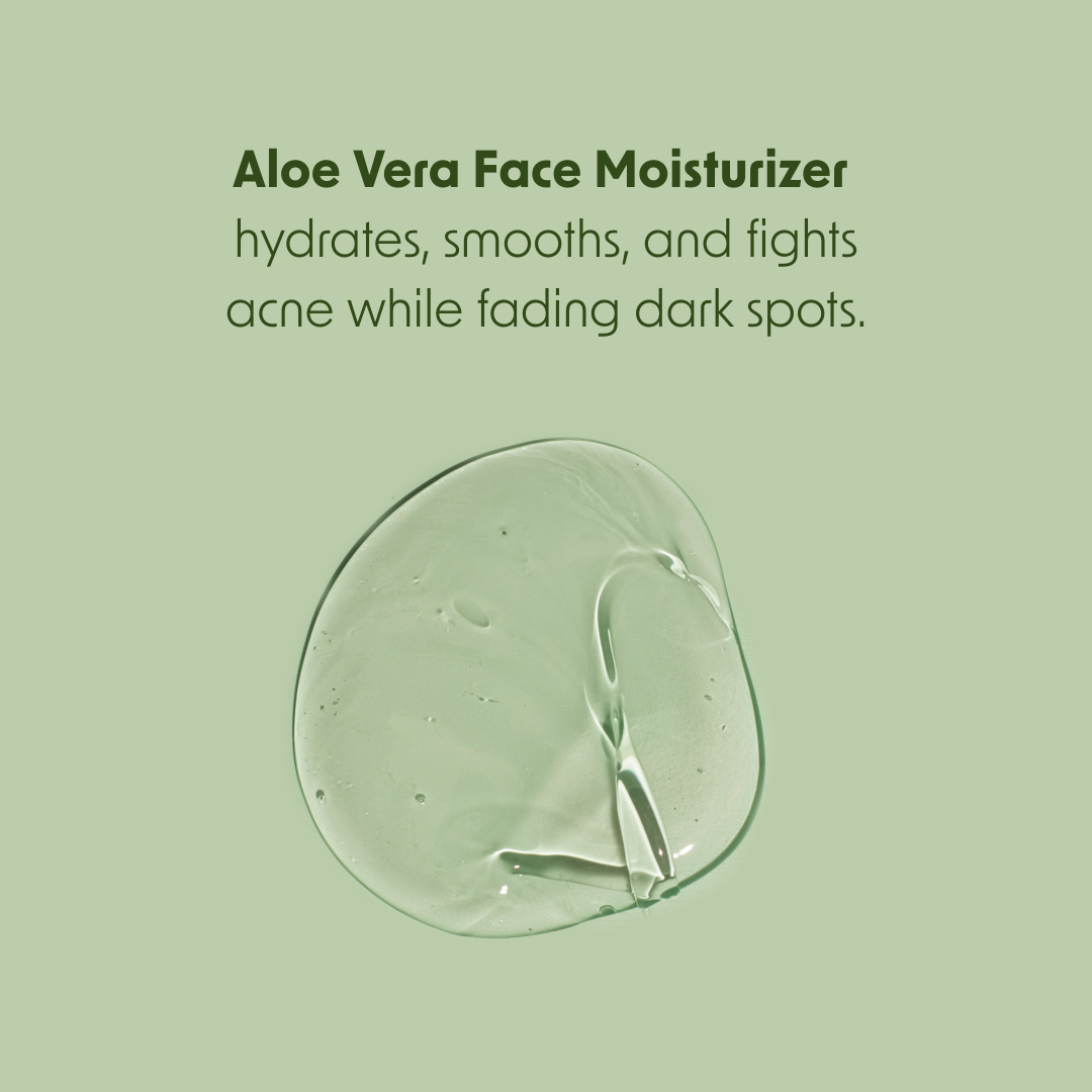 Aloe Vera Leaf Gel Moisturizer and Serum