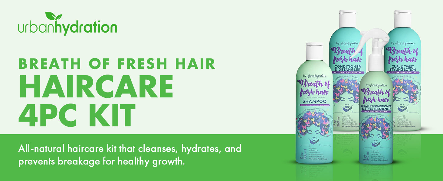 Urban Hydration Breath of Fresh 4 Piece Kit