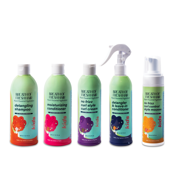 Breath of Fresh Hair Kids Total Hair 5PC Kit