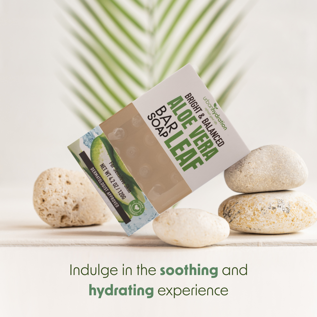 Aloe Vera Leaf Face & Body Bar Soap