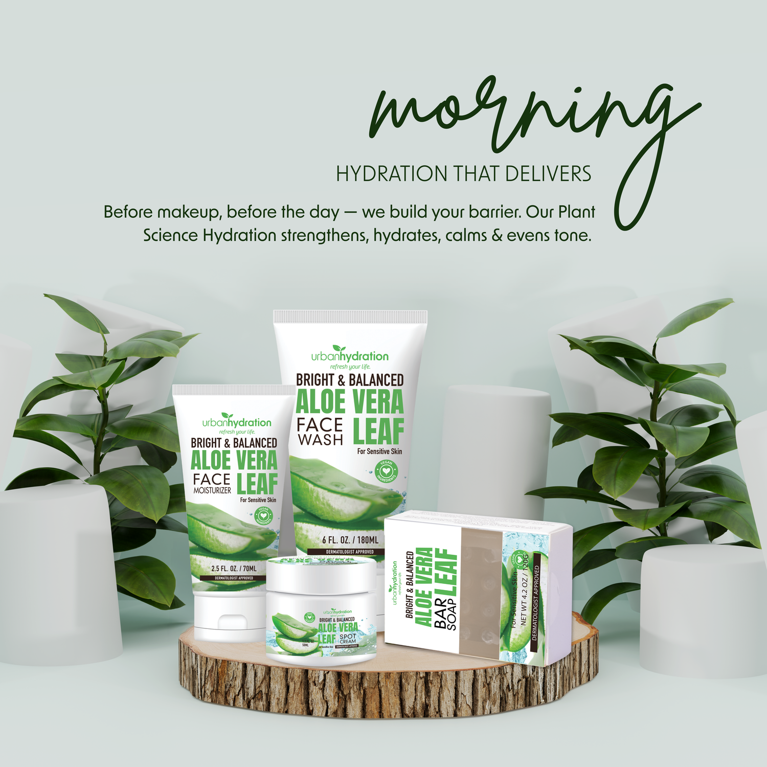 Urban Hydration Day + Night Hydration System (7-Piece Set)