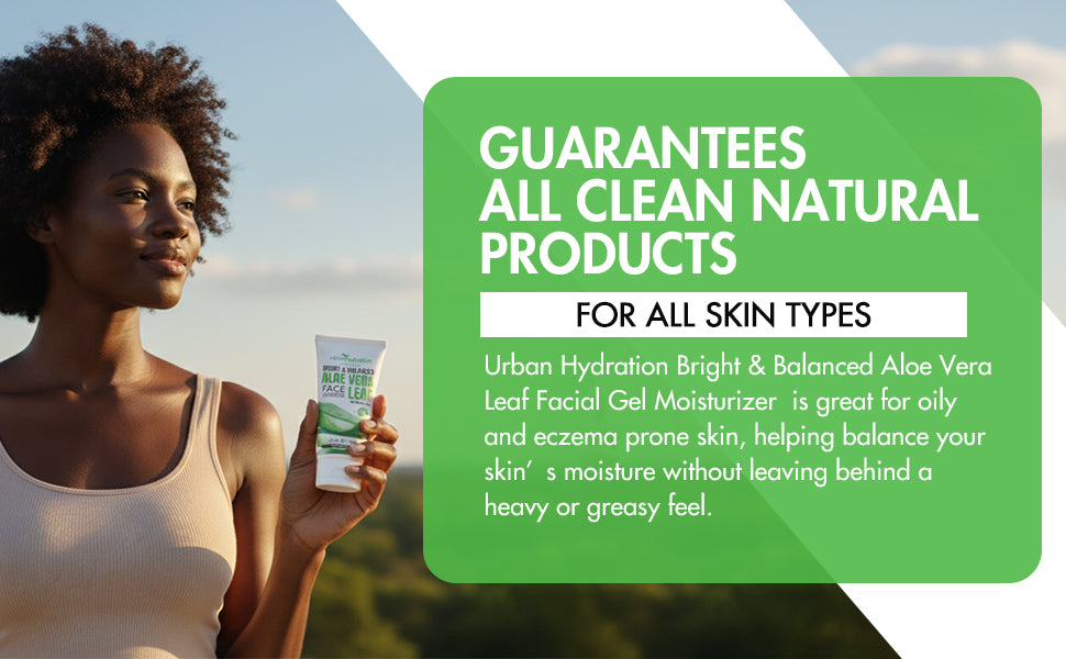 Aloe Vera Leaf Gel Moisturizer and Serum
