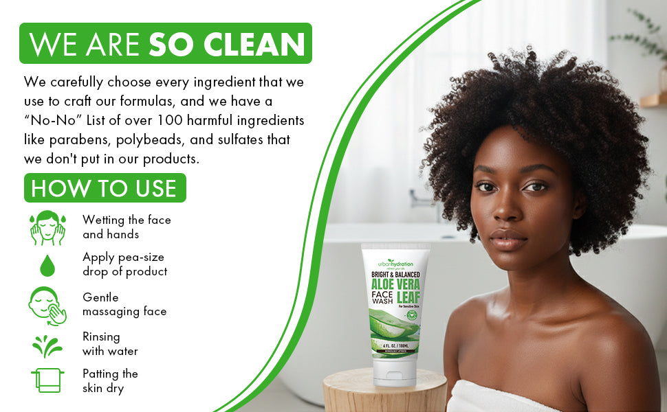 Aloe Vera Leaf Face Wash