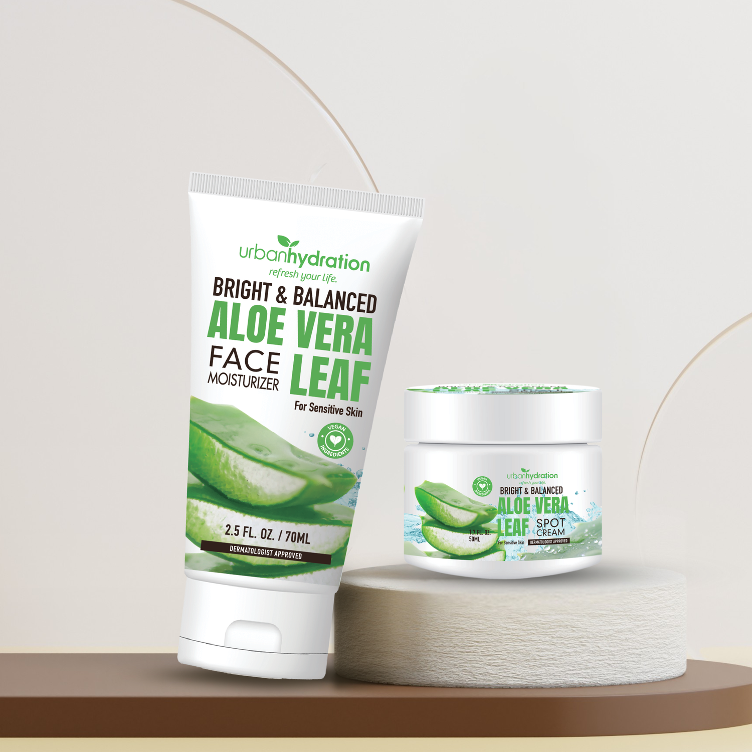 Aloe Vera Cleanse & Hydrate 2pc Set-Face Moisturizer & Spot Cream