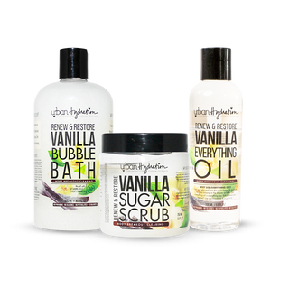 Renew & Restore Vanilla Bath Essentials 3pc Set