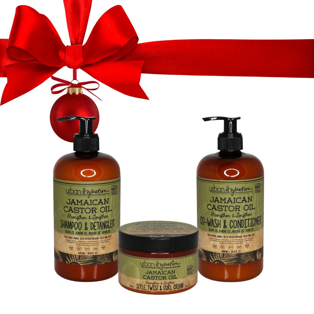 Load image into Gallery viewer, Jamaican Castor Oil Haircare 3pc Set Holiday