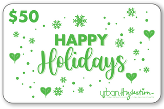 Urban Hydration "Happy Holidays" $50 Gift Card