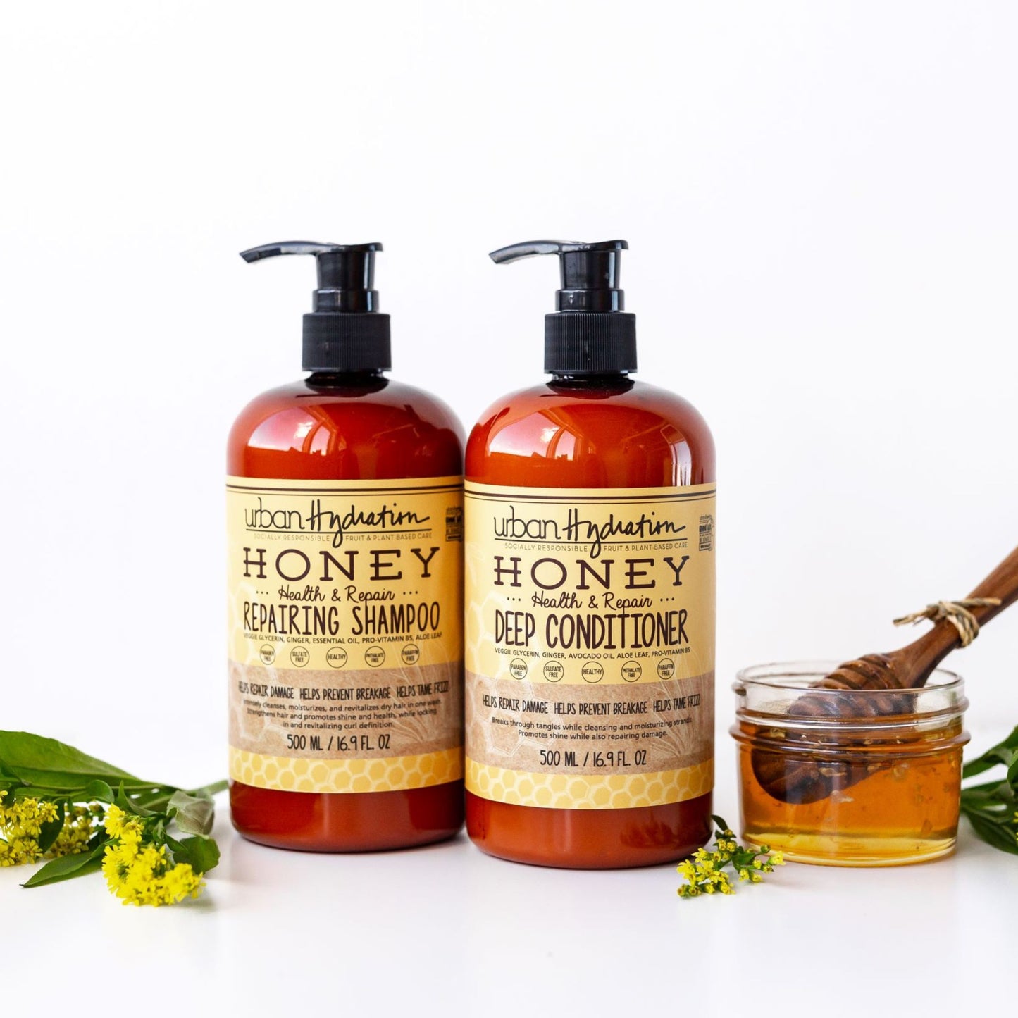 Honey Health & Repair Shampoo & Conditioner 2pc Set Lifestyle