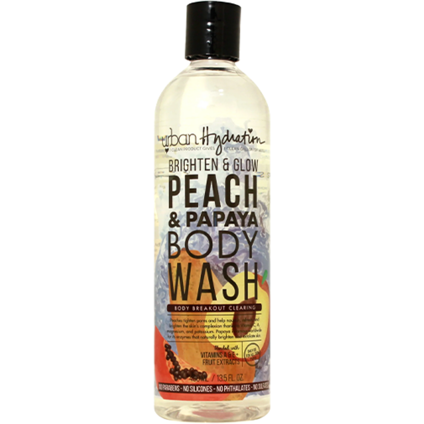 Brighten & Glow Peach & Papaya Body Wash