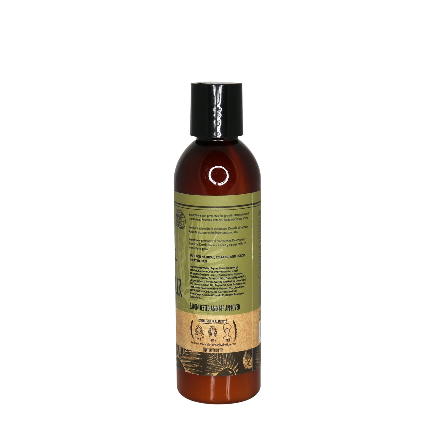 Jamaican Castor Oil Shampoo & Detangler 6.8z Back