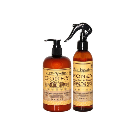 Load image into Gallery viewer, Honey Health &amp;amp; Repair Shampoo &amp;amp; Detangling Spray 2pc Set
