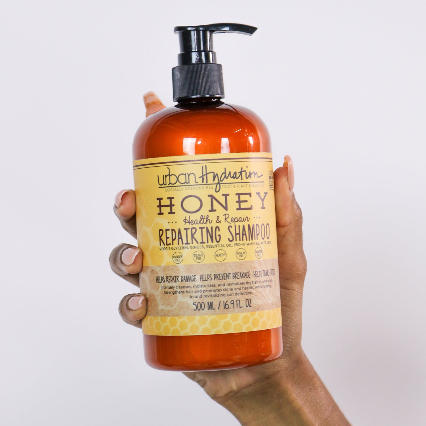 Honey Health & Repair Shampoo Hand Model